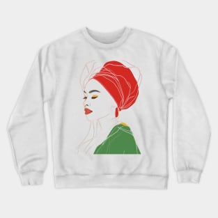 African Queen Crewneck Sweatshirt